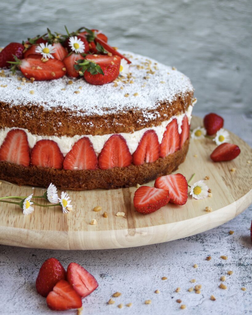 Erdbeer Käse Sahne Torte